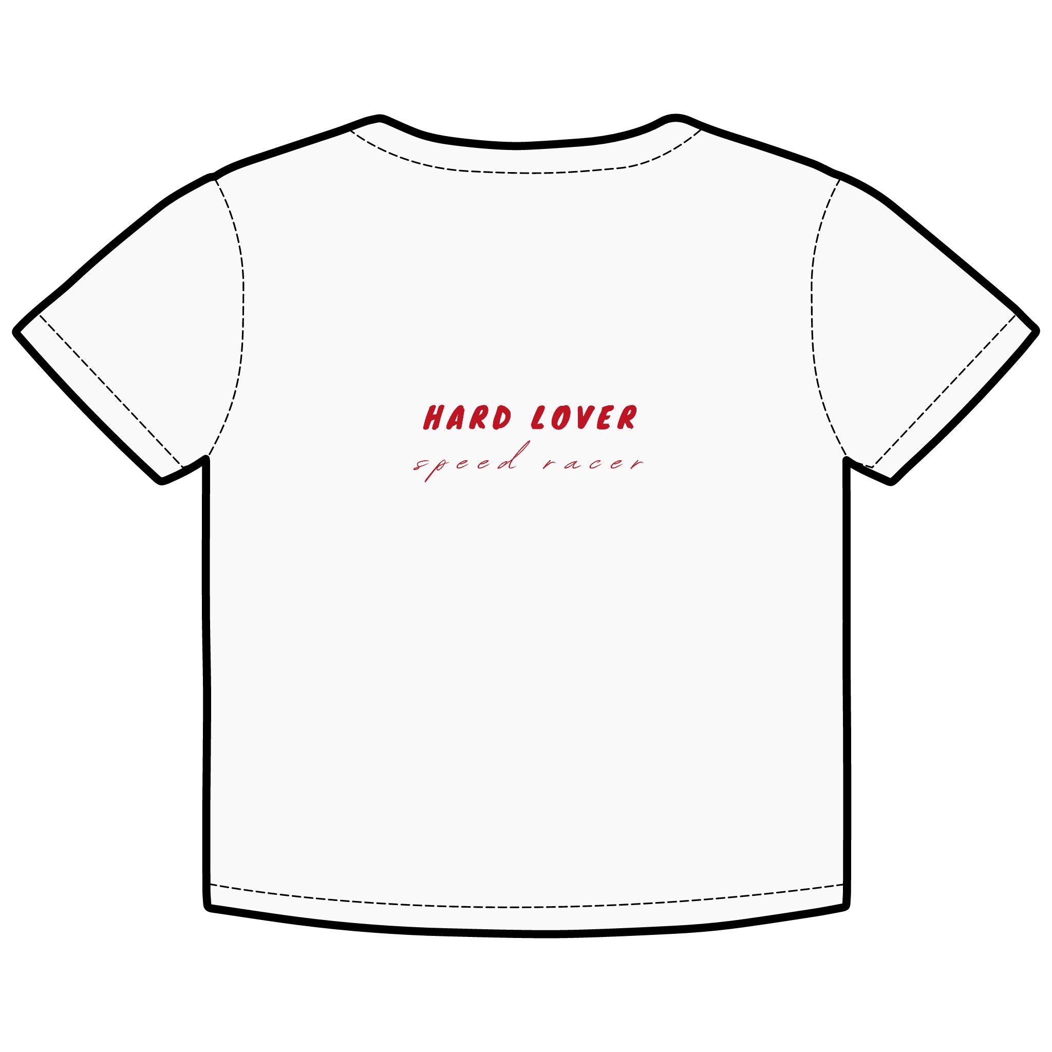 'Hard Lover' Baby Tee x Madelyn Mae