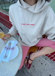 'Ciao for Now' Hoodie x Madelyn Mae